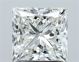 Foto Diamante Natural 1.50 quilates, Princesa , Color I, claridad VS1 y certificado GIA de