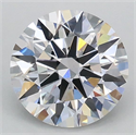 Lab Grown Diamond 1.07 Carats, Round with Ideal Cut, D Color, VS1 Clarity and Certified by IGI