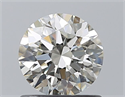 Diamante Natural 0.80 quilates, Redondo , Color K, claridad IF y certificado GIA