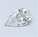 Natural Diamond 3.03 Carats, Pear with  Cut, D Color, SI2 Clarity and Certified by GIA