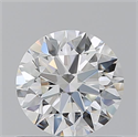 Diamante Natural 0.77 quilates, Redondo , Color H, claridad IF y certificado GIA