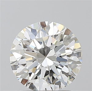 Foto Diamante Natural 1.51 quilates, Redondo , Color G, claridad IF y certificado GIA de