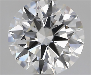 Picture of Lab Grown Diamond 1.58 Carats, Round with Ideal Cut, E Color, VVS2 Clarity and Certified by IGI