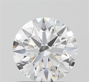 Picture of Lab Grown Diamond 1.05 Carats, Round with Ideal Cut, D Color, VVS1 Clarity and Certified by IGI