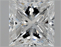 Natural Diamond 0.40 Carats, Princess with  Cut, D Color, VS1 Clarity and Certified by GIA