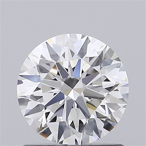 Picture of Lab Grown Diamond 1.06 Carats, Round with Ideal Cut, F Color, VS1 Clarity and Certified by IGI