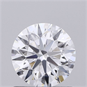 Del inventario de diamantes de laboratorio, 0.74 quilates, Redondo , Color D, claridad VVS2 y certificado IGI