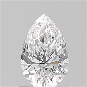 Foto Diamante Natural 0.71 quilates, De pera , Color E, claridad VS2 y certificado GIA de
