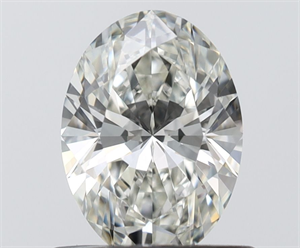 Foto Diamante Natural 0.64 quilates, Ovalado , Color H, claridad VVS1 y certificado IGI de