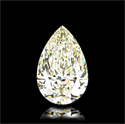 Diamante Natural 4.20 quilates, De pera , Color M, claridad FL y certificado GIA