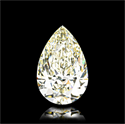 Diamante Natural 4.20 quilates, De pera , Color M, claridad FL y certificado GIA