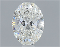 Diamante Natural 0.40 quilates, Ovalado , Color H, claridad VS2 y certificado GIA