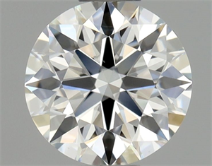 Picture of Natural Diamond 0.50 Carats, Round with Excellent Cut, H Color, VS1 Clarity and Certified by GIA