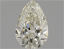 Diamante Natural 0.50 quilates, De pera , Color L, claridad SI1 y certificado GIA