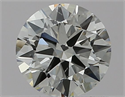 Natural Diamond 0.50 Carats, Round with Very Good Cut, G Color, VS2 Clarity and Certified by GIA