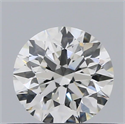 Diamante Natural 0.43 quilates, Redondo , Color H, claridad SI1 y certificado GIA