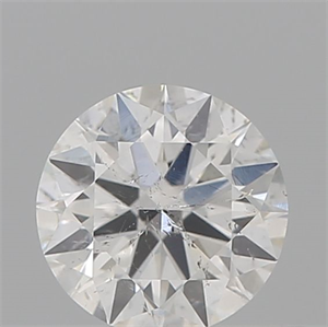 Picture of Natural Diamond 0.46 Carats, Round with Excellent Cut, F Color, SI2 Clarity and Certified by IGI