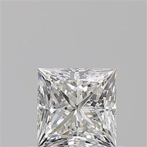 Picture of Natural Diamond 0.61 Carats, Princess with  Cut, I Color, VS1 Clarity and Certified by GIA