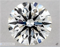 Diamante Natural 0.54 quilates, Redondo , Color G, claridad VVS2 y certificado GIA