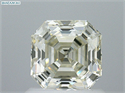 Diamante Natural 1.09 quilates, Asscher , Color L, claridad VVS2 y certificado GIA