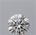 Diamante Natural 0.40 quilates, Redondo , Color F, claridad VVS1 y certificado GIA