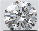 Natural Diamond 0.50 Carats, Round with Excellent Cut, F Color, VVS1 Clarity and Certified by IGI