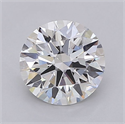 Del inventario de diamantes de laboratorio, 1.53 quilates, Redondo , Color F, claridad VVS2 y certificado IGI