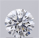 Del inventario de diamantes de laboratorio, 0.74 quilates, Redondo , Color D, claridad VVS2 y certificado IGI