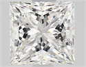 Diamante Natural 1.03 quilates, Princesa , Color F, claridad VVS1 y certificado GIA