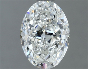 Picture of Natural Diamond 0.90 Carats, Oval with  Cut, G Color, VS2 Clarity and Certified by GIA
