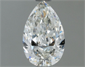 Diamante Natural 0.70 quilates, De pera , Color H, claridad VVS1 y certificado IGI
