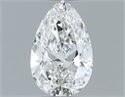Natural Diamond 0.38 Carats, Pear with  Cut, G Color, VS1 Clarity and Certified by GIA