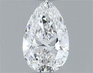 Picture of Natural Diamond 0.38 Carats, Pear with  Cut, G Color, VS1 Clarity and Certified by GIA