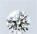 Lab Grown Diamond 1.53 Carats, Round with Ideal Cut, F Color, VVS2 Clarity and Certified by IGI