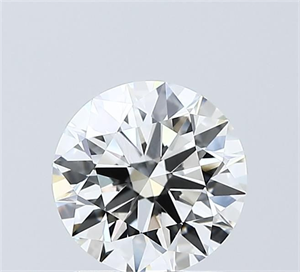Picture of Lab Grown Diamond 1.53 Carats, Round with Ideal Cut, F Color, VVS2 Clarity and Certified by IGI