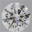 Lab Grown Diamond 5.54 Carats, Round with Excellent Cut, E Color, VVS2 Clarity and Certified by IGI