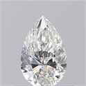 Natural Diamond 0.50 Carats, Pear with  Cut, G Color, VS1 Clarity and Certified by GIA