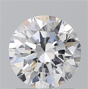 Foto Diamante Natural 1.36 quilates, Redondo , Color F, claridad VVS1 y certificado GIA de