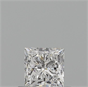 Diamante Natural 0.51 quilates, Princesa , Color D, claridad VVS1 y certificado GIA