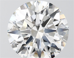 Picture of Lab Grown Diamond 9.02 Carats, Round with Ideal Cut, G Color, VS1 Clarity and Certified by IGI