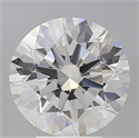 Lab Grown Diamond 4.52 Carats, Round with Ideal Cut, E Color, VVS2 Clarity and Certified by IGI