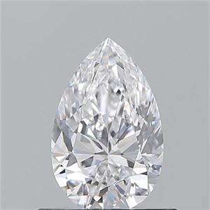 Picture of Natural Diamond 0.70 Carats, Pear with  Cut, D Color, VS2 Clarity and Certified by GIA