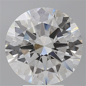 Picture of Lab Grown Diamond 5.08 Carats, Round with Excellent Cut, F Color, VS1 Clarity and Certified by IGI