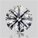 Natural Diamond 2.02 Carats, Round with Excellent Cut, D Color, VS2 Clarity and Certified by GIA