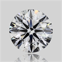 Natural Diamond 2.02 Carats, Round with Excellent Cut, D Color, VS2 Clarity and Certified by GIA