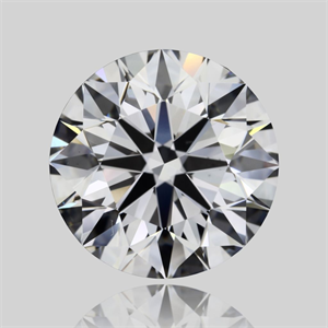 Picture of Natural Diamond 2.02 Carats, Round with Excellent Cut, D Color, VS2 Clarity and Certified by GIA