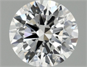 Lab Grown Diamond 1.44 Carats, Round with Ideal Cut, D Color, VS1 Clarity and Certified by IGI