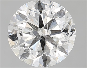 Picture of Natural Diamond 1.50 Carats, Round with Very Good Cut, H Color, I1 Clarity and Certified by GIA