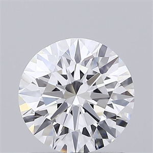 Picture of Lab Grown Diamond 1.21 Carats, Round with Ideal Cut, D Color, VVS2 Clarity and Certified by IGI