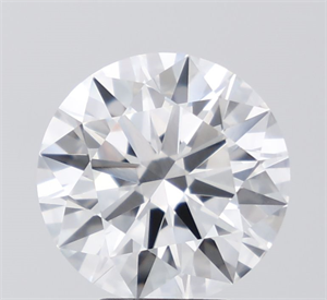 Picture of Lab Grown Diamond 5.05 Carats, Round with Ideal Cut, E Color, VVS1 Clarity and Certified by IGI